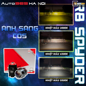 Bi Gầm Led R8 Spyder 8 4 3