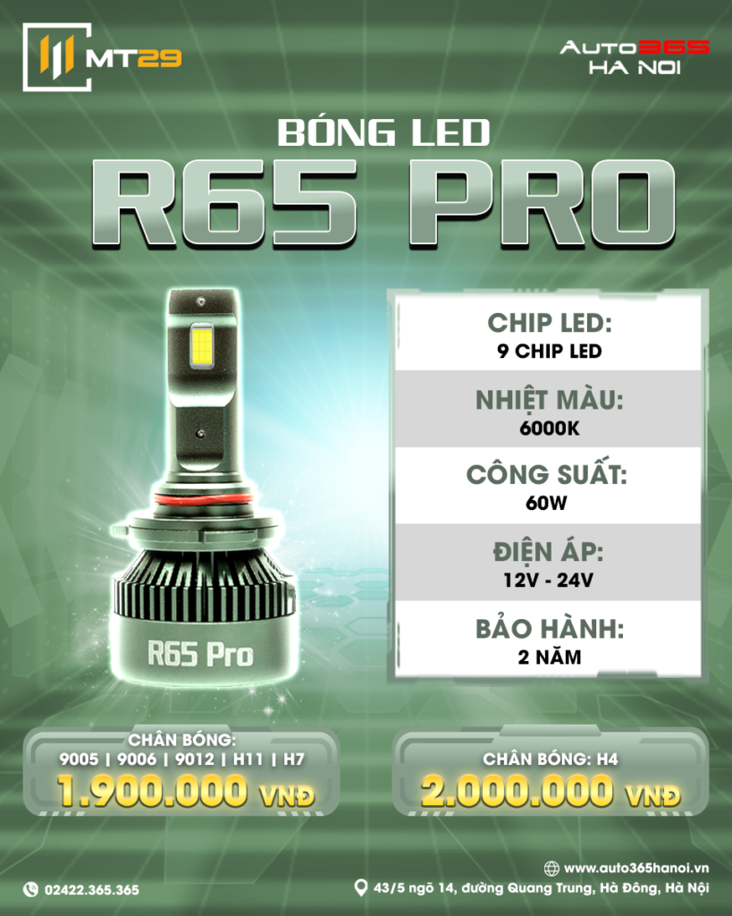 bóng led r65 pro