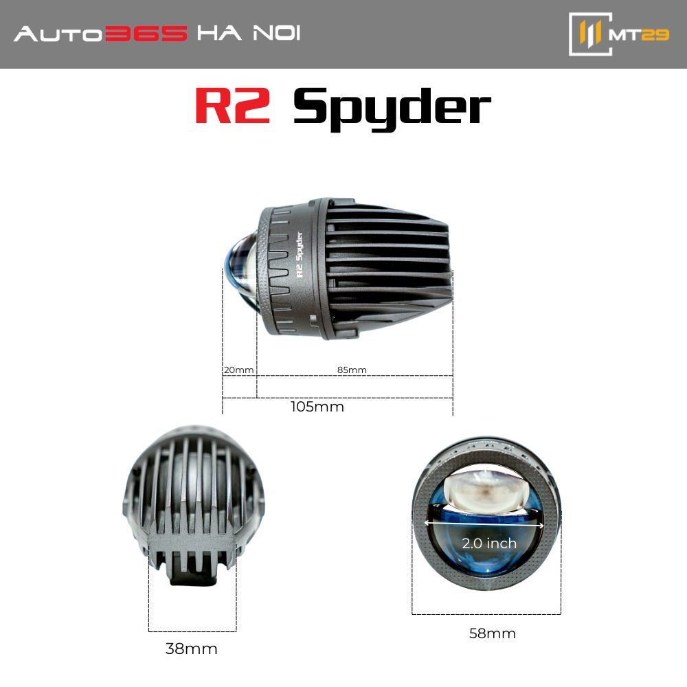 bi gầm r2 spyder bi gầm r2 spyder 3in1