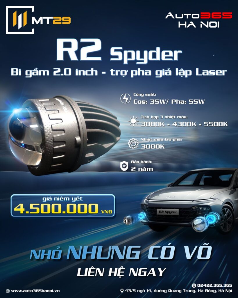 bi gầm r2 spyder