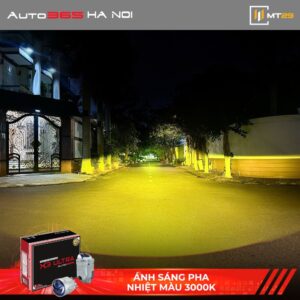 Ánh sáng pha bi gầm x3 Ultra - Nhiệt màu 3.000